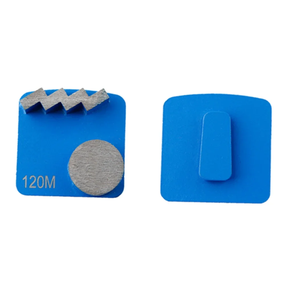 Round Grinding Bar And Zigzag Step Segment Redi Lock Diamond Plates GBHusqvarna Metal Floor Polishing Tools 12PCS