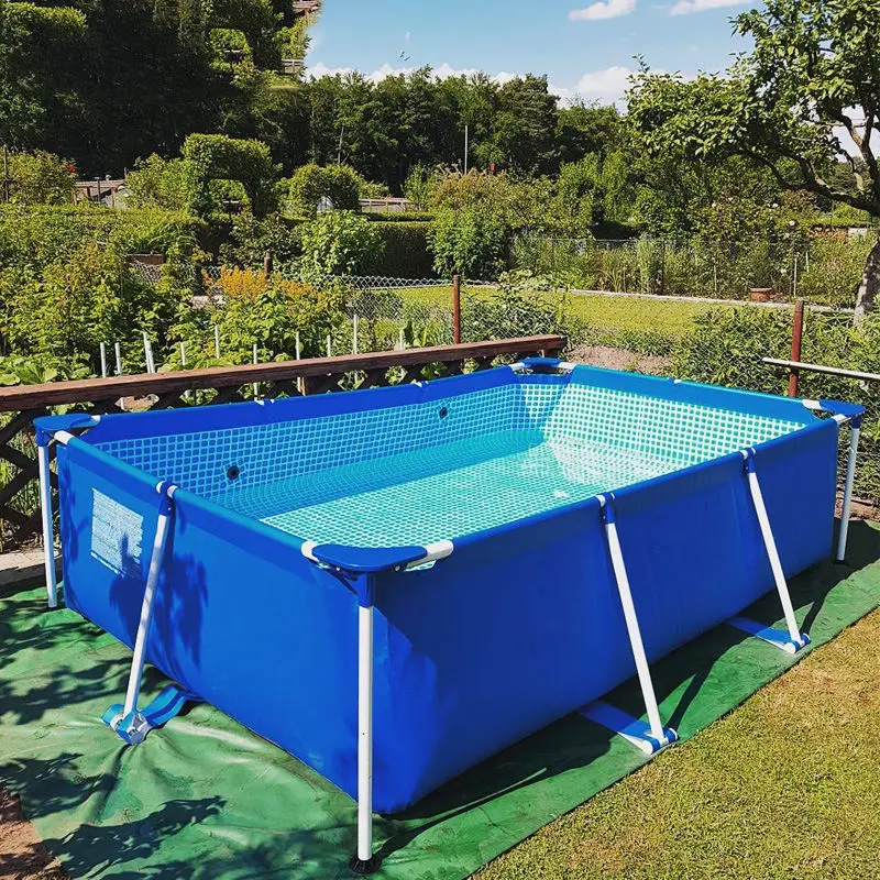 Tragbarer aufblasbarer PVC-Pool, 2025, Sommerfamilie, Wassersport-Pool im Freien