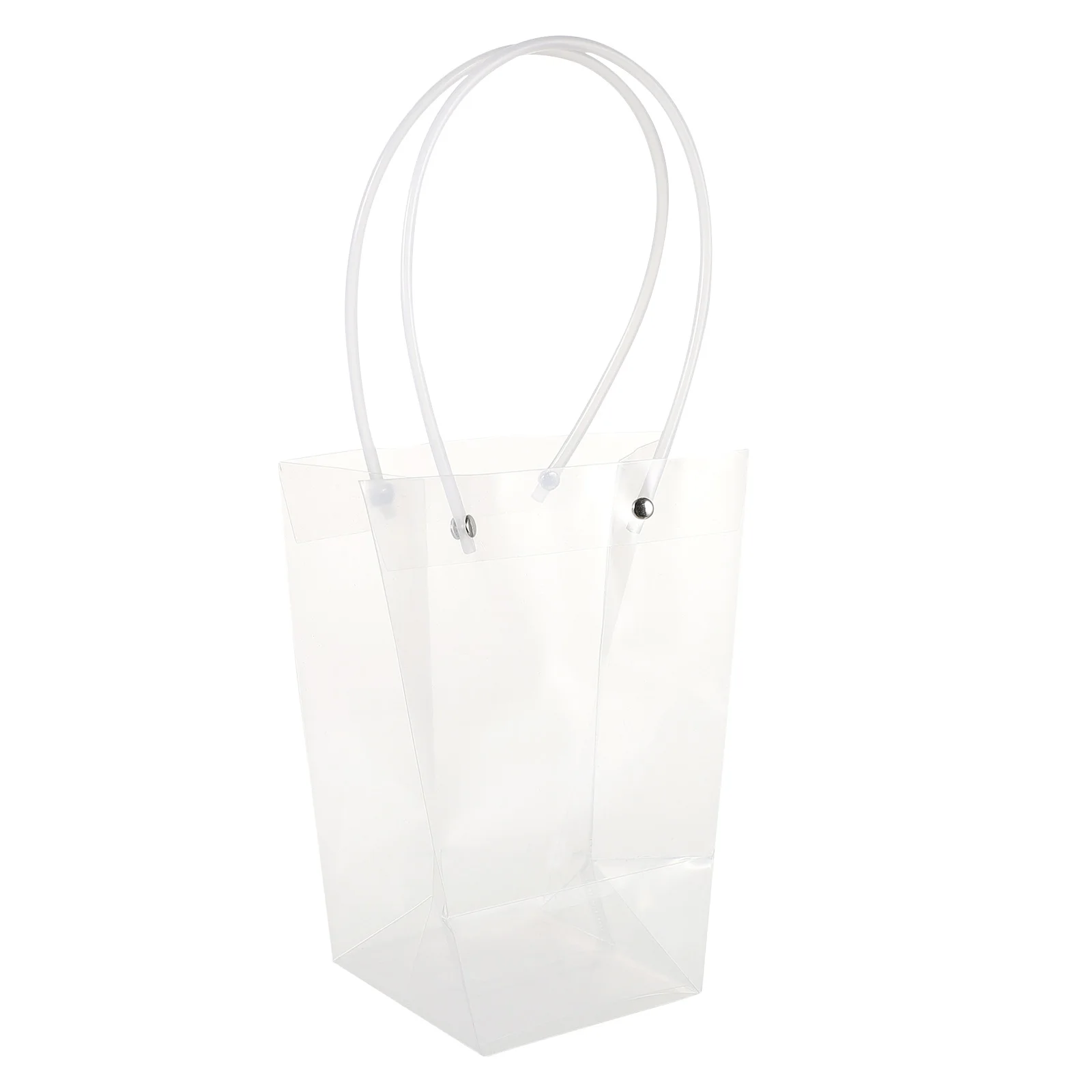 

Tote Bag Gift Packaging Transparent PP Clear Flower Bouquet Bags Premium Material Durable Simple Design Packing Bags