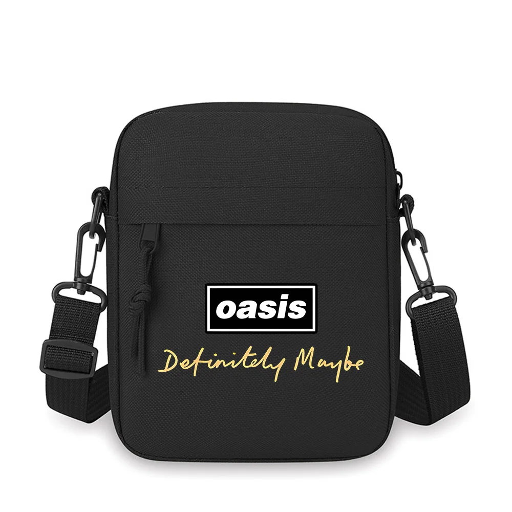 Band and album title Men Crossbody Bag Single Shoulder Women Cartoon Anime Film Printing Design Unisex