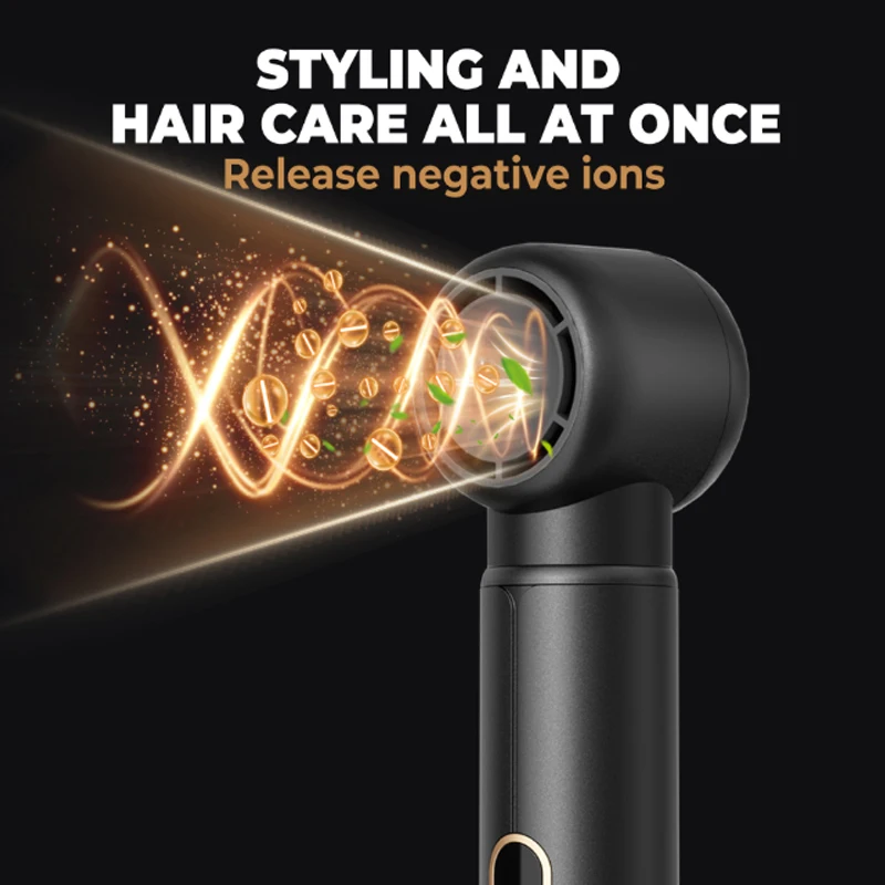 1000W 5-in-1 Electric Hair Dryer Hot Air Brush Multi-function Air Styling Comb Automatic Curling Wand Hair Dryer Hair Care Kit