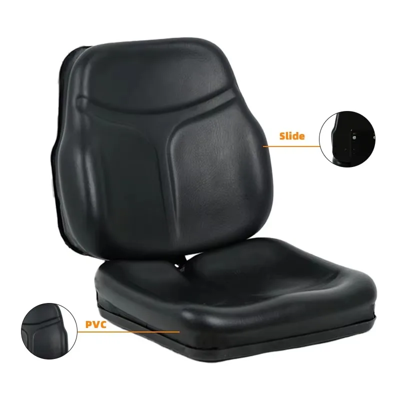 Sedile sospeso per conducente di carrelli elevatori ergonomico di alta qualità Nuovo uso industriale all'ingrosso per parti di carrelli elevatori in plastica metallica