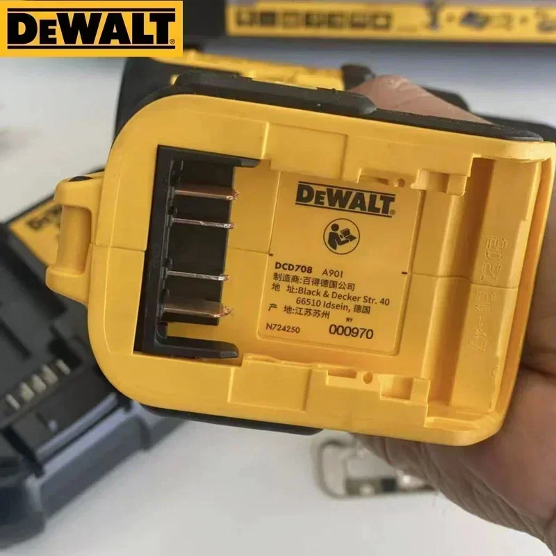 DEWALT DCD708 Cordless Compact Drill Driver Brushless Motor 1/2 in Electric Screwdriver Household 20V MAX Power Tool DCD708B