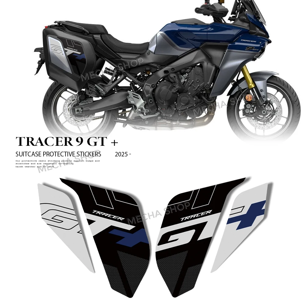 For Tracer 9 GT + Plus Motorcycle Tracer 9 GT+ Accessories Waterproof Protective Suitcase Stickers Decal Kit
