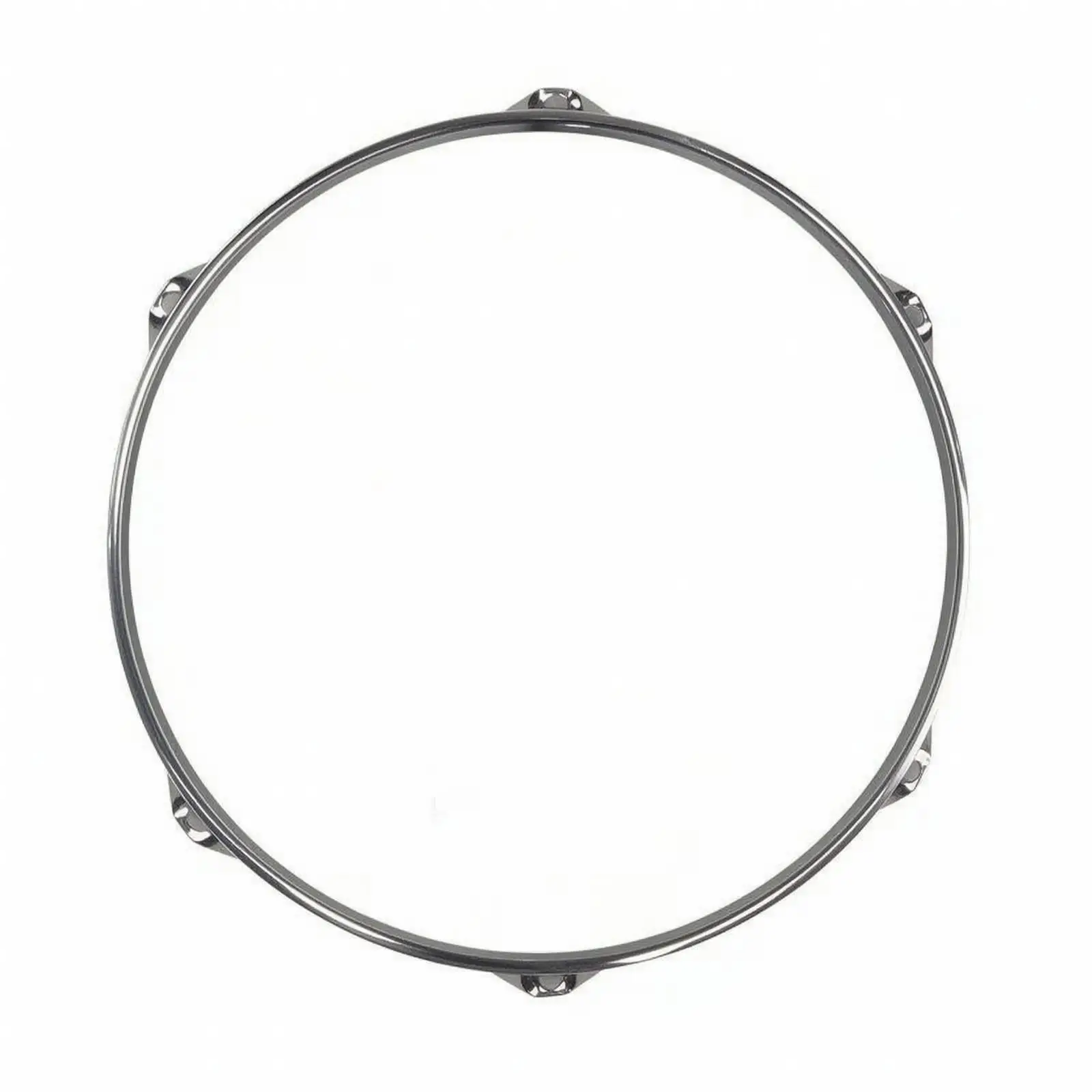 Electroplated Metal Drum Rim Ring with 5 Hole Mounting for Percussion Instrument Repair