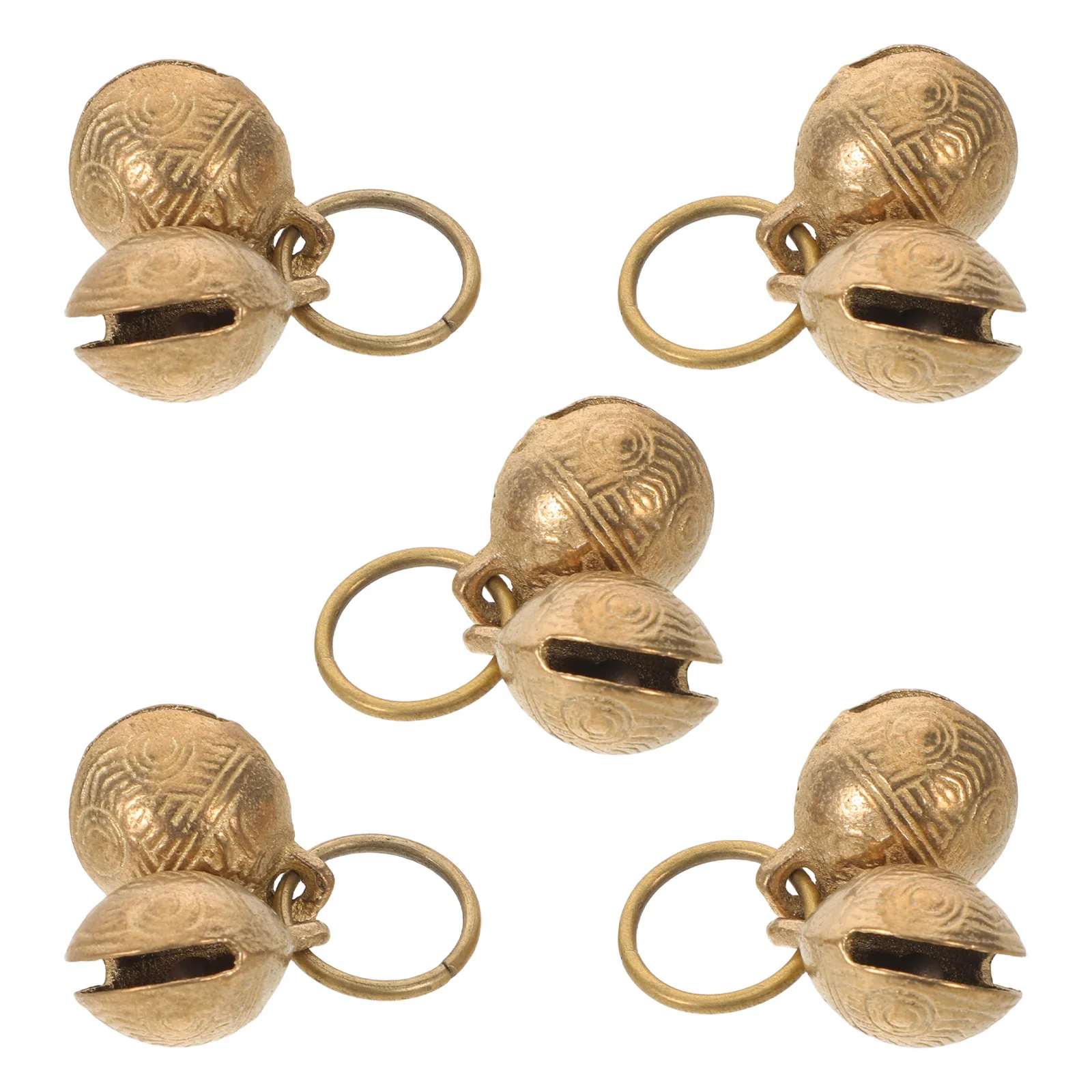 20 قطعة متعددة الوظائف طوق الحيوانات الأليفة أجراس النمر رئيس تصميم مقاومة للاهتراء طوق بكلاب أجراس الحيوانات الأليفة قلادة جرس لجرو هريرة