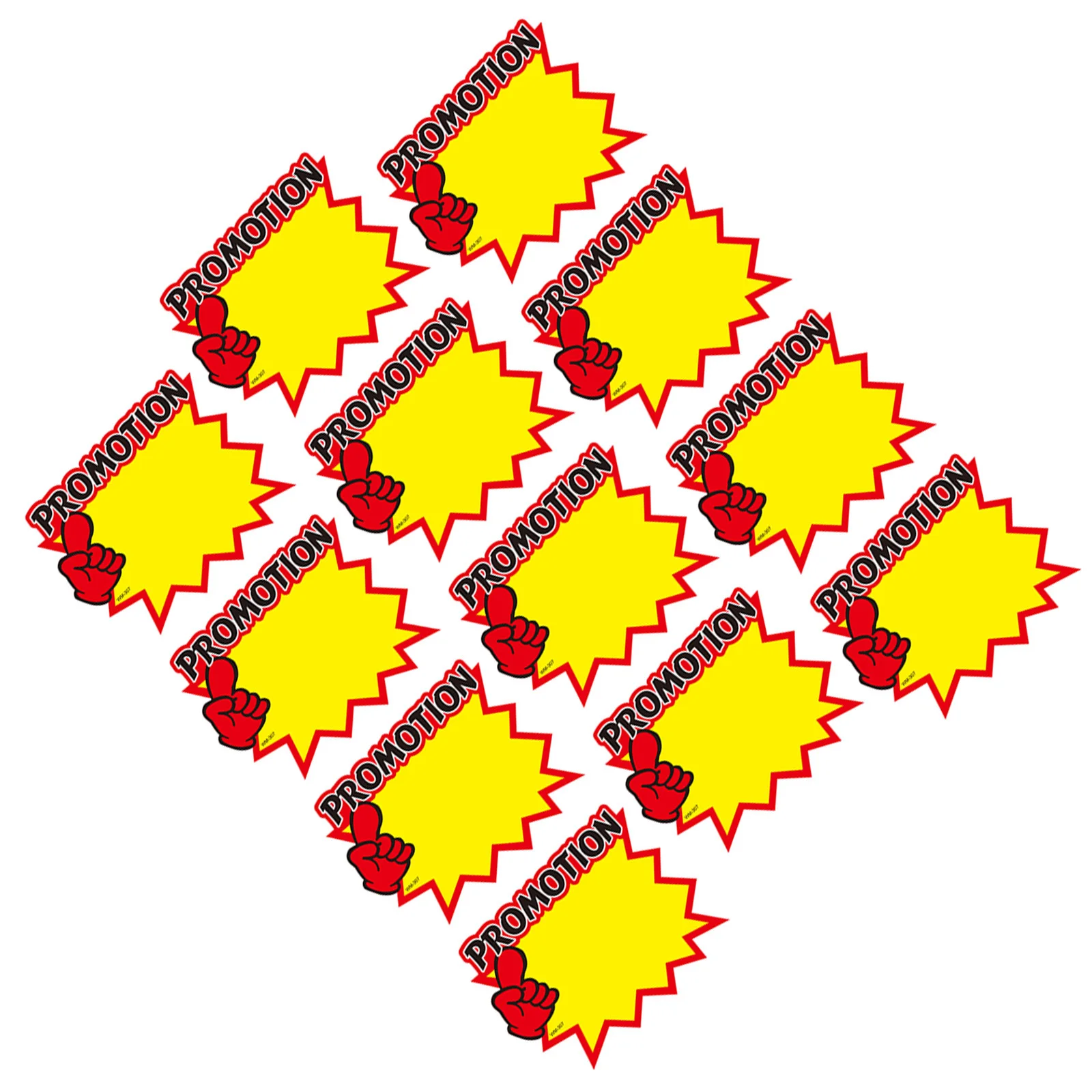 50 قطعة علامات أسعار السلع ملصقات الإعلان بيع العلامات الترويجية لافتة للنظر تصميم قسط ورقة صعبة للبيع بالتجزئة