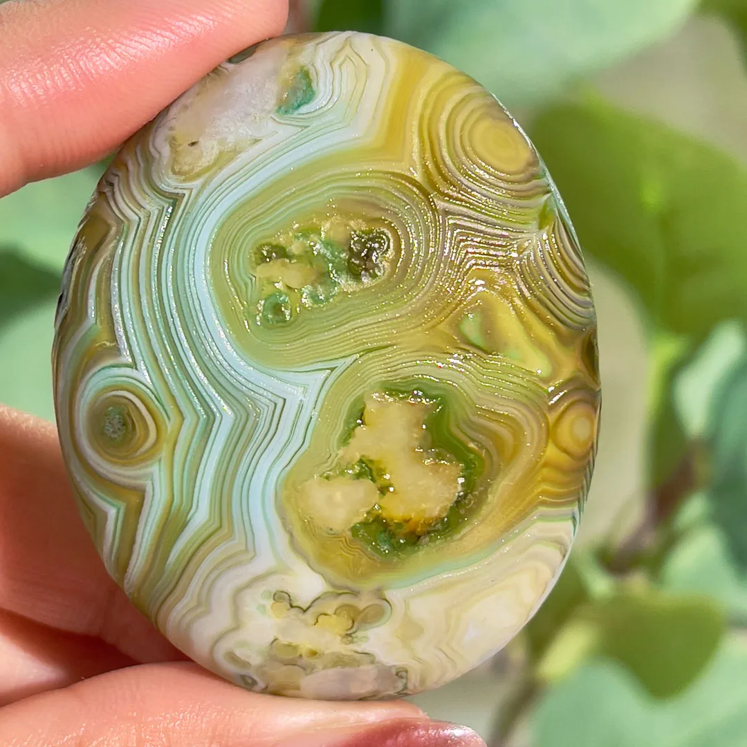 Wishing Agate Rough Stone Pure Natural  Energy Tibetan Agate Flower Color Agate for DIY Jewelry Making Gemstones Ornament D08-12