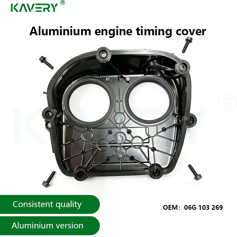 For 1pc 06G103269 Timing Cover Aluminium for A3 A4 A5 Q3 Q5 Passat CC Golf MK7 Tiguan Sharan EA888 GEN3 Timing Cover Plate
