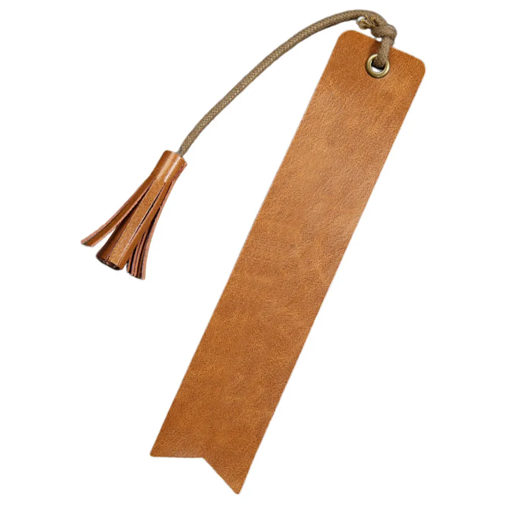 Pembatas Buku Kosong Retro 18X4Cm untuk Wanita Penanda Halaman DIY untuk Siswa Guru Anak-anak Wanita Pria Hadiah Pembatas Buku Pu