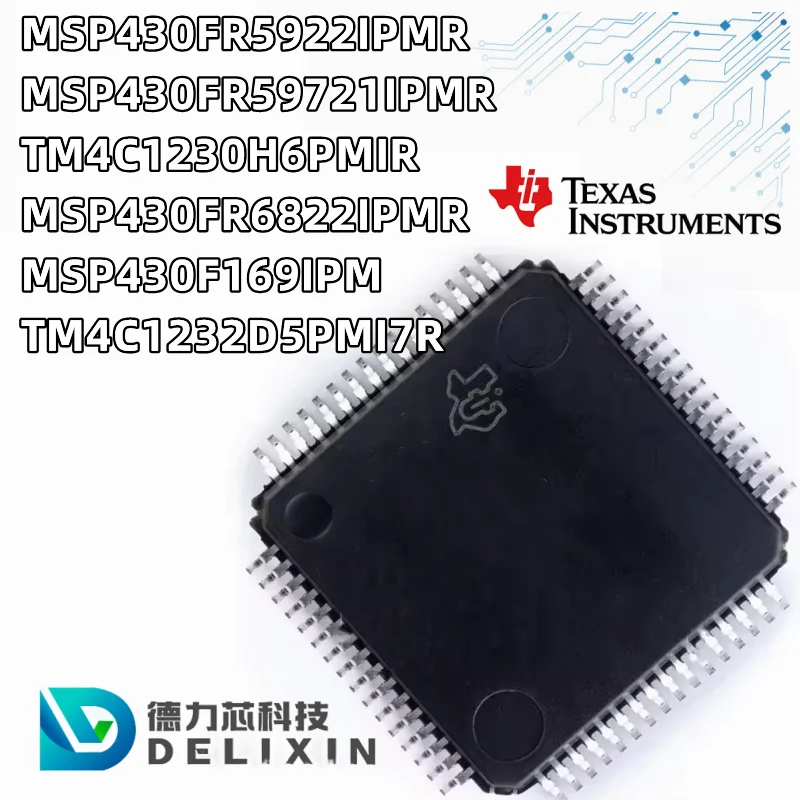 MSP430FR5922IPMR MSP430FR59721IPMR TM4C1230H6PMIR MSP430FR6822IPMR MSP430F169IPM TM4C1232D5PMI7R More chips contact me