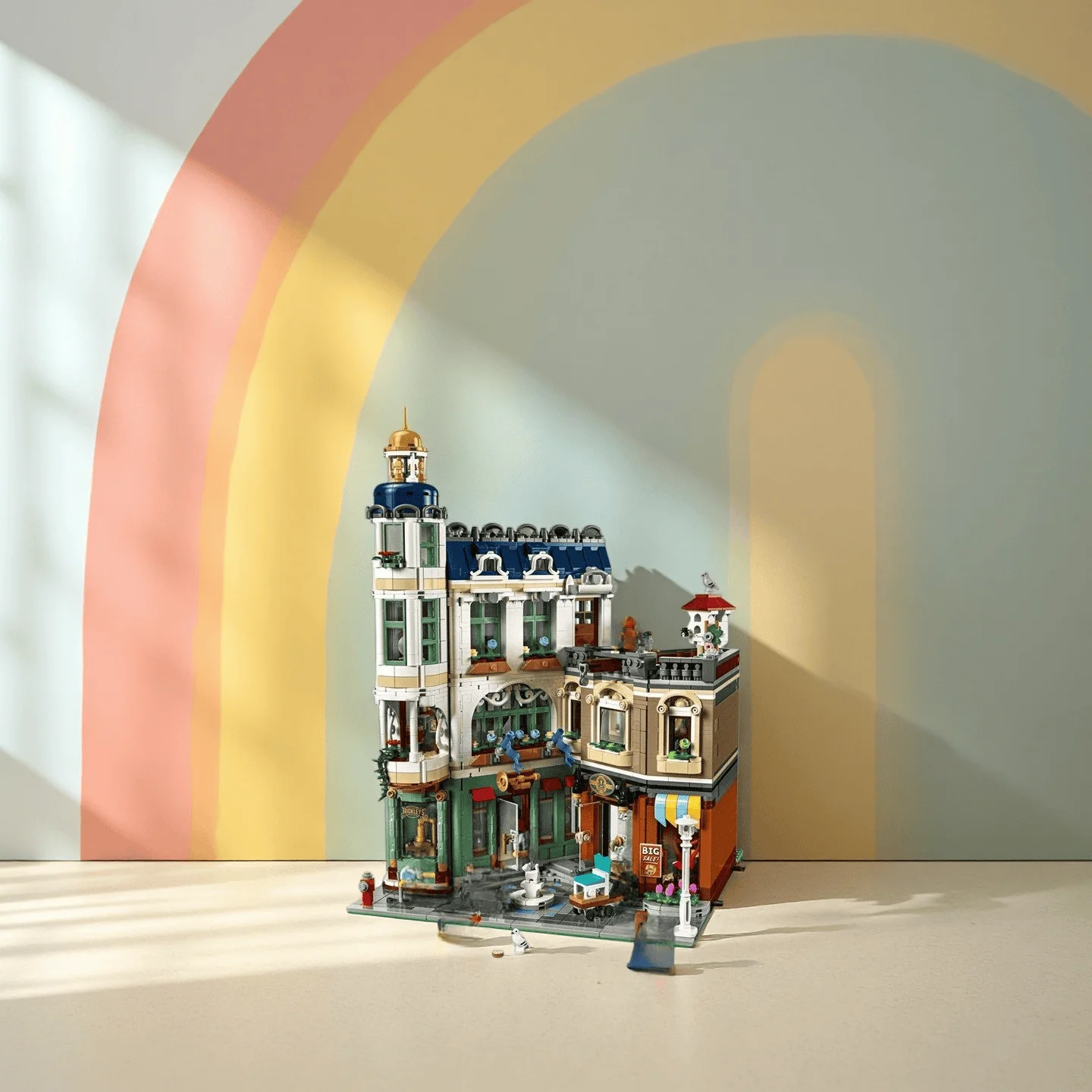 

Creative Expert Shopping Streetview Building Blocks 3458pcs Modular Architecture Brick Model Toy for Gift