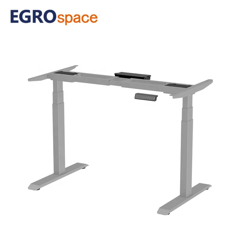 Ergonomic Adjustable Height Office Dual Motor Standing Electrically Sit Stand Table Desk