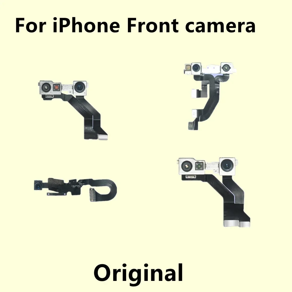 Front-facing Camera Main Lens Flex Cable Camera For iPhone X XR XSMAX 11 11PRO 12  Front Camera For iPhone 7 7Plus 8 8Plus