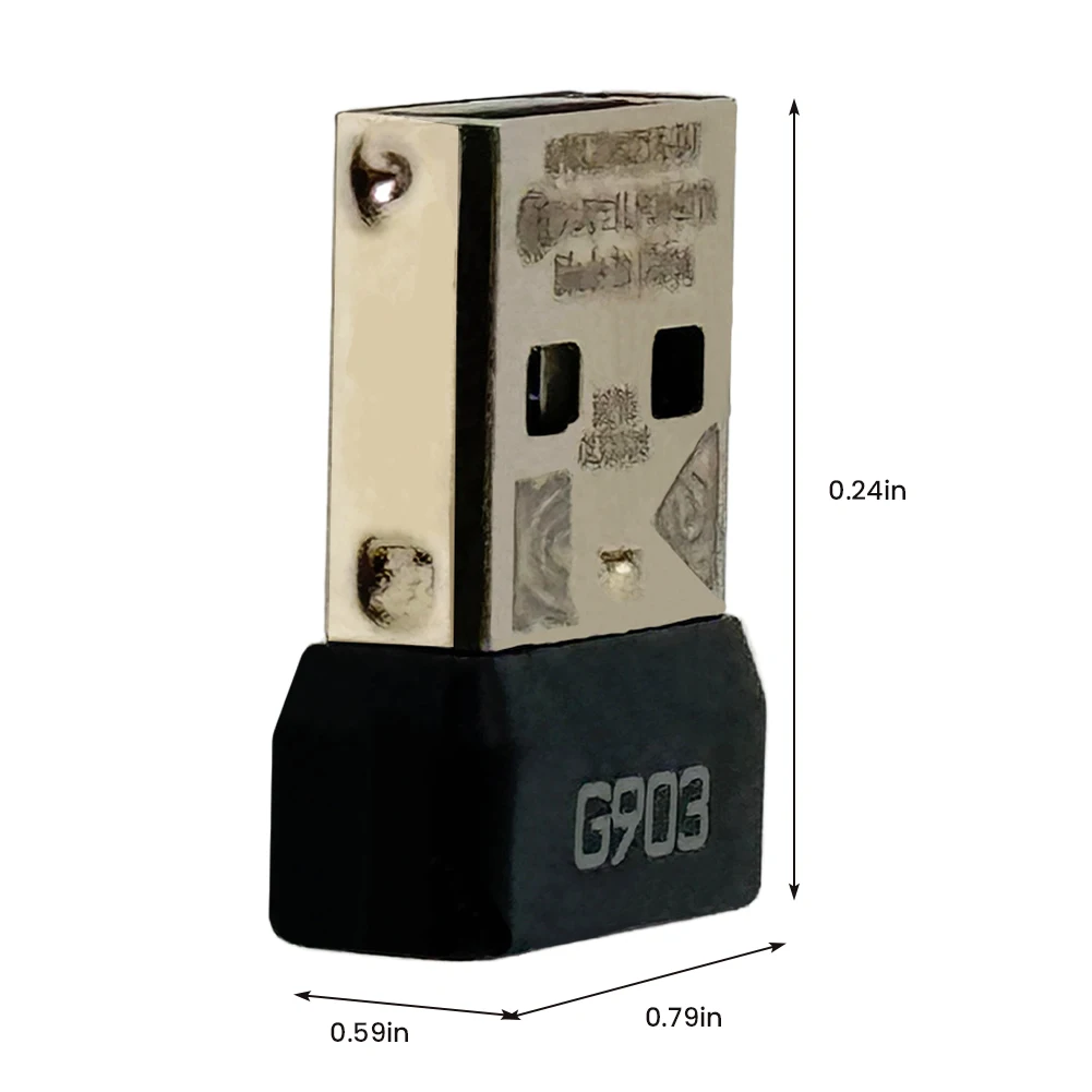 Substituição do adaptador dongle sem fio do receptor USB para mouse sem fio Logitech G903