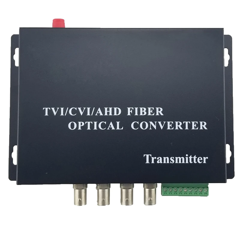 2 Channel Unidirectional HD-SDI 3G-SDI/HDMI/VGI over fiber optic video converter transmitter and receiver