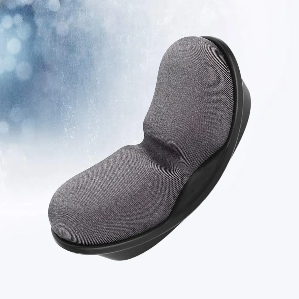 1Pcs Premium Memory Foam Mouse Wrist Rest Pad Ergonomic Hand Rest for Office Workers Gamers Long Computer Use All Ages Grey