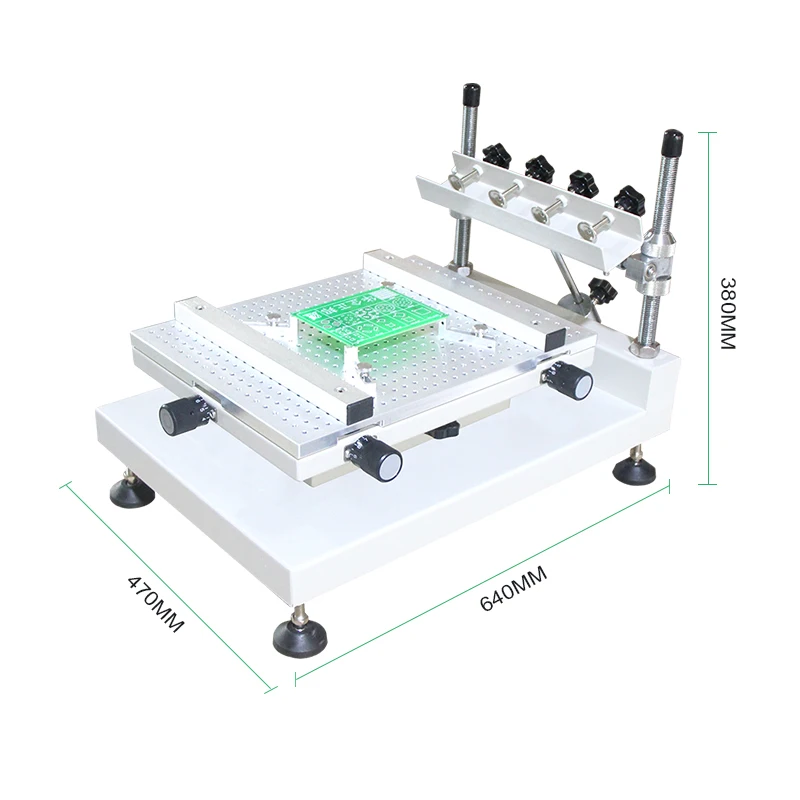 Wholesale Pcb Solder Paste Printer Economical Desktop Flexible Positioning Printing Machine SMT Stencil Printer Solder Paste