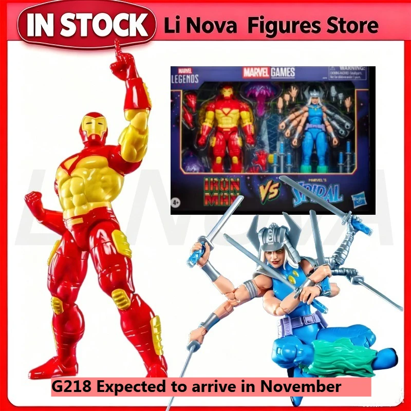 [IN STOCK SOON] Marvel Legendary Video Game Iron Man & Spiral Girl Action Figures Boy's Collectible Transformation Toy