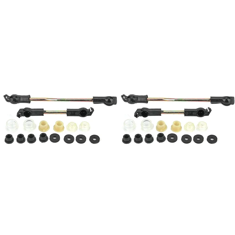 

4X Car Gear Shifter Repair Kit Selector Bush Kit For Jetta & Golf Mk1 Convertible Selector Rods Linkage Kit