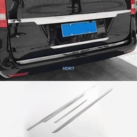 Car Style Rear Trunk Molding Tail Gate Strip Boot Trim Rain Wiper Accessories For Mercedes-Benz V Class Vito Viano Metris 2024 +