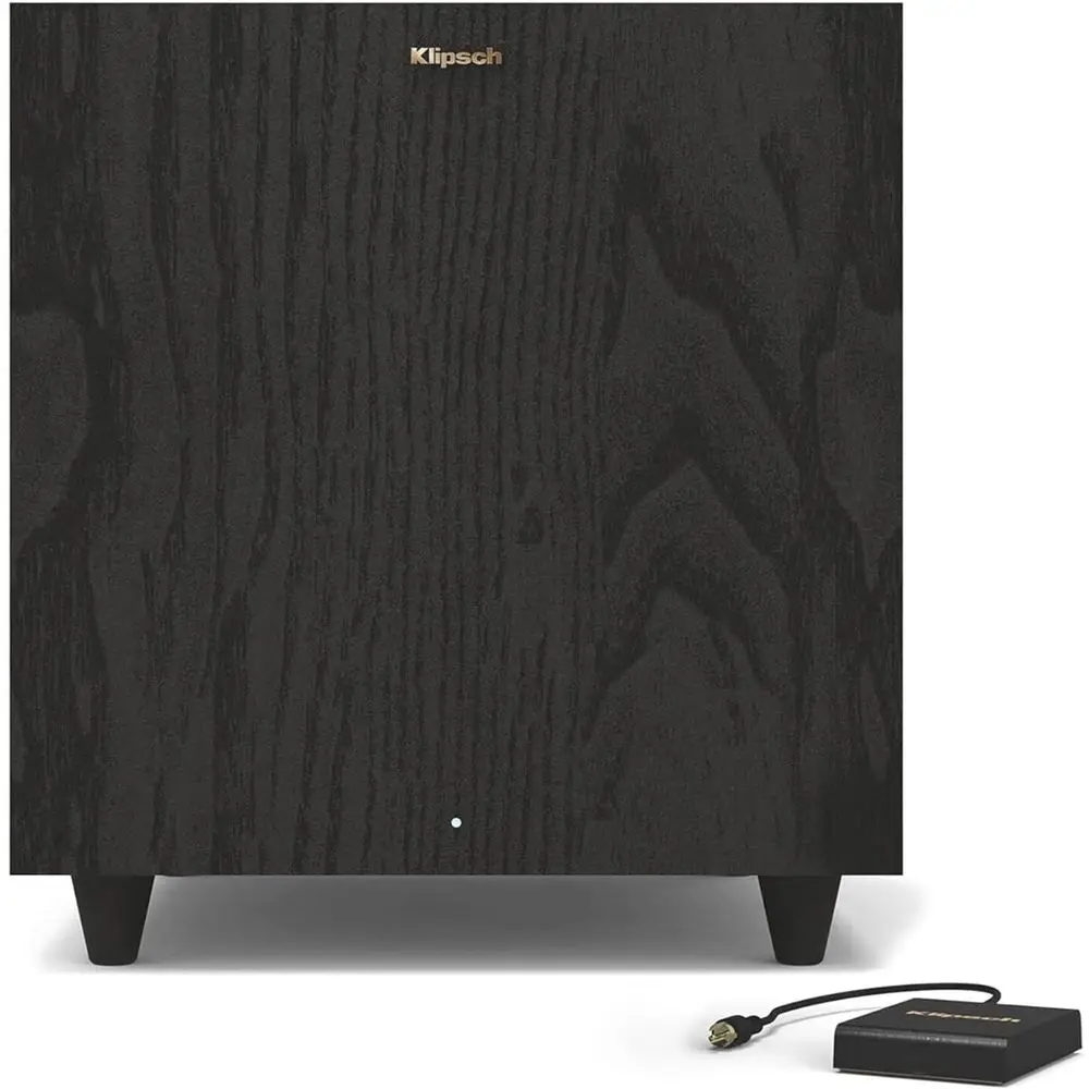 

R-80SWi 8-дюймовый 150-ваттный сабвуфер с высокопроизводительным динамиком для глубоких басов, черный