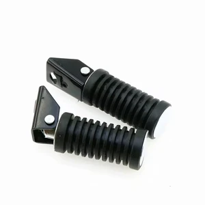 1 pasang Pijakan Kaki Belakang Sepeda Motor Pasak Kaki Sepeda Motor Kompatibel dengan Suzuki GS125 GN125 Aksesori Sepeda Motor Motocross Pedal 12 pasak penjualan terbaik - №