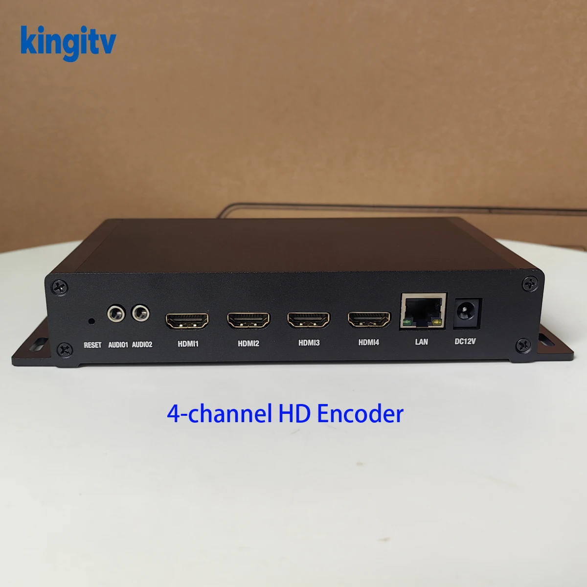 

4-channel HD Encoder h 264 live game streaming onvif SRT HLS UDP RTMPs facebook youtube iptv