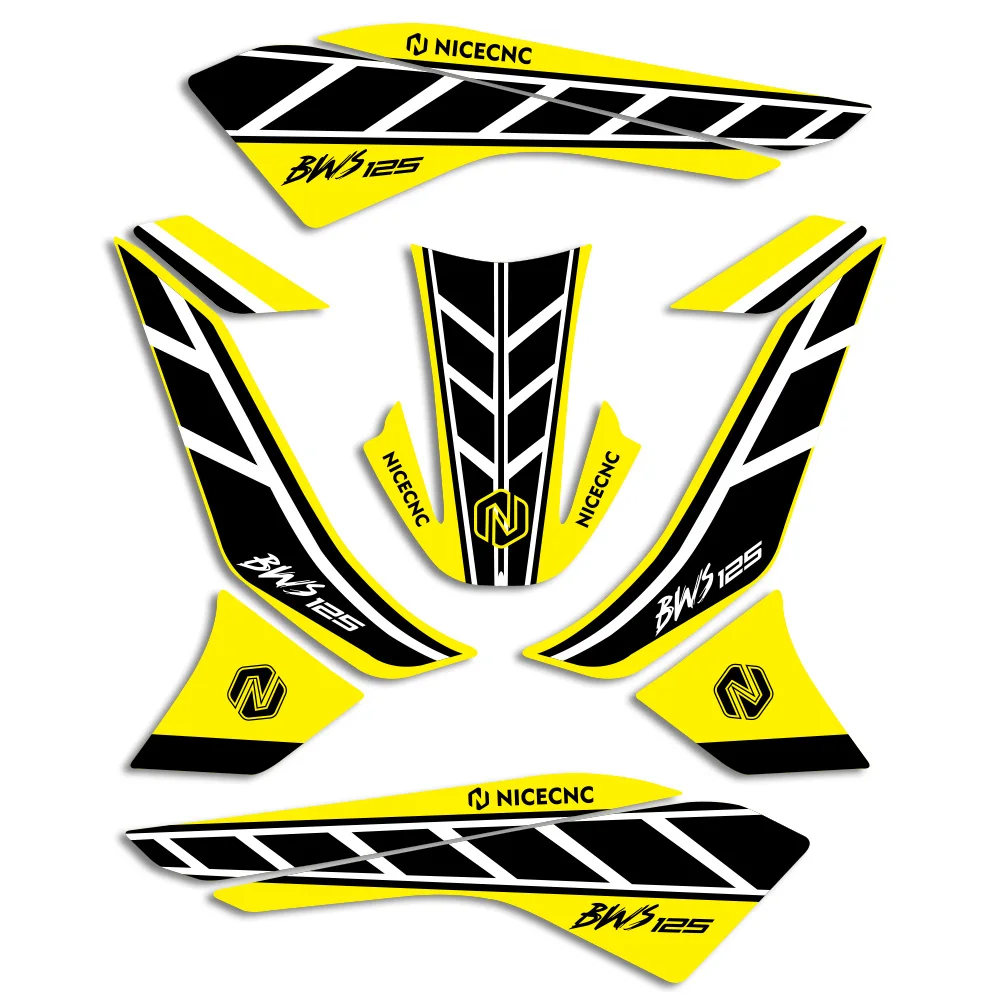 Per Yamaha Zuma125 BWS125 YW125 2009-2014 Moto Scooter Grafica Decalcomanie Kit adesivi