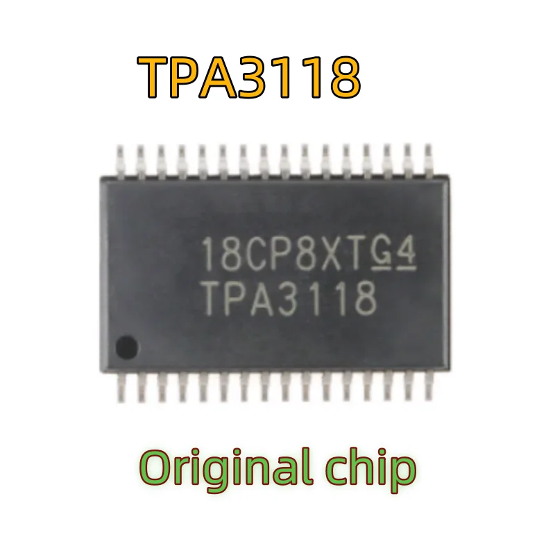 1pcs TPA3118 TPA3118D TPA3118D2 TPA3118D2DAPR HTSSOP-32 Mono Class D Audio Amplifier Chip IC New Original in stock