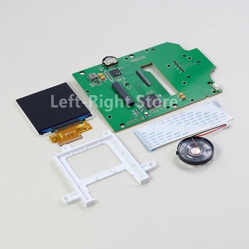 Imagen 2 del producto 1 Juego de pantalla IPS de 2,45 pulgadas con piezas de Cable de cinta para GB V4 DMG IPS Kits de pantalla LCD soporte para GameBoy V4.0