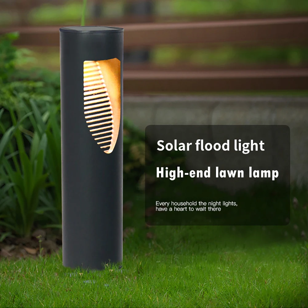 Intelligent Light Control Solar Lawn Light Outdoor Pathway Lights Waterproof Garden Decoration Solar Lawn Lamp Garden Night Ligh