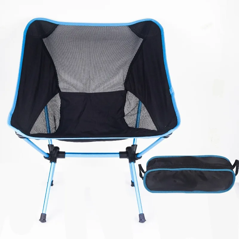 

Outdoor moon chair, camping folding chair, portable leisure backrest chair, ultra light aluminum alloy, durable