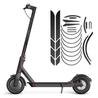 1 Set Reflective Night Safety Sticker Wheel Decals Reflective Tire Applique Tape For Xiaomi M365/PRO/PRO 2/Mi3 Warning Cover