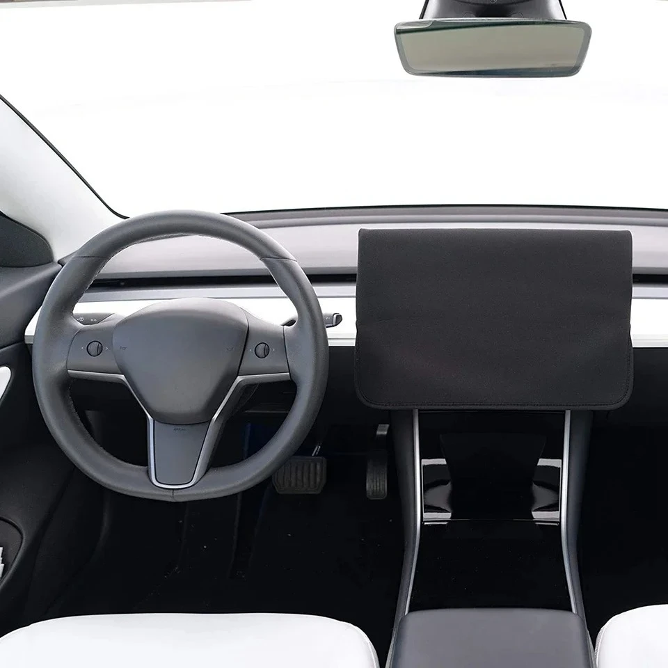 

Anti-UV Screen Protector Cover for Tesla Model 3/Y Center Console Accessories Display Sun Proof Sunshade Interior Shade Trim