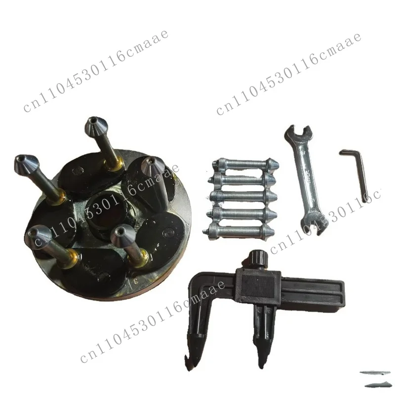 Wheel Alignment Wheel Balancer Flange Plate Adapter Kit with Stud Hole Plate Balancing System