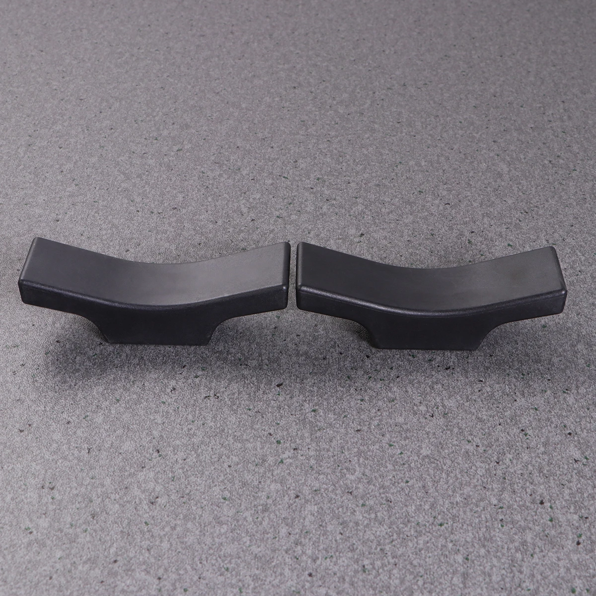 

8PCS Black Alloy Chopstick Holder Set Resin Rest Stand for Spoon Fork Tableware Kitchen Organization Creative Dining Accessory