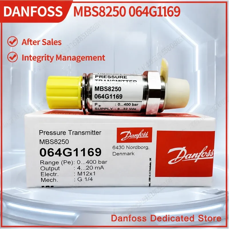 Danfoss MBS8250 Pressure Transmitter 064G1169 064G1176 064G1177 064G1127 064G1065