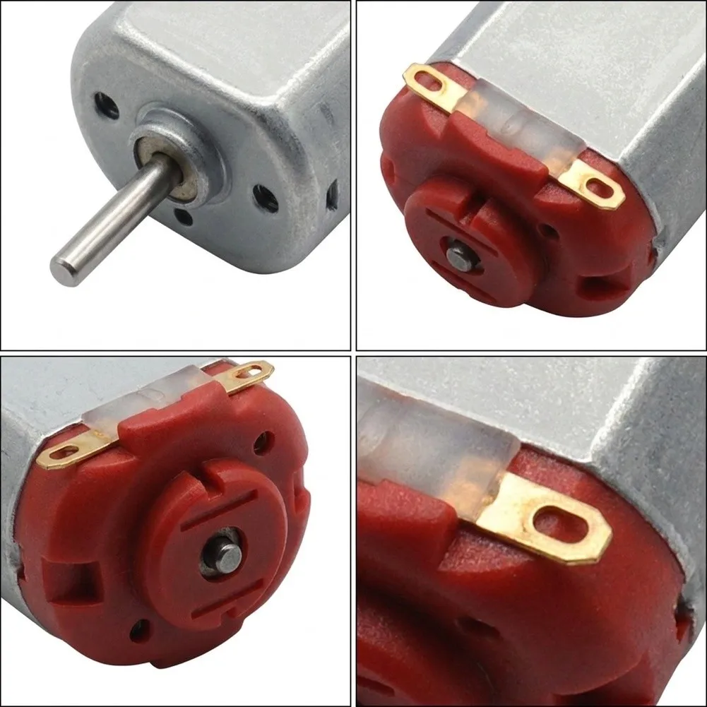 For DIY Projects 130 DC Motor DIY Parts Alternative Energy Generator 15000 RPM Compact Design Metal Components