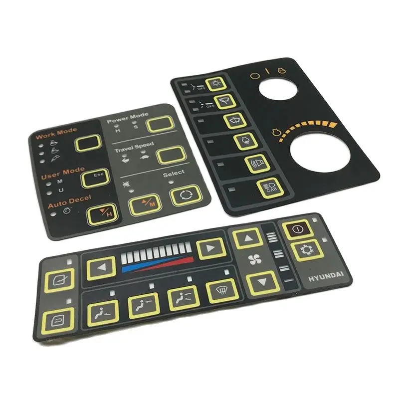 

Excavator Parts For R200 215 225 265 305-7 Air Conditioning Control Panel Sticker Instrument Sticker