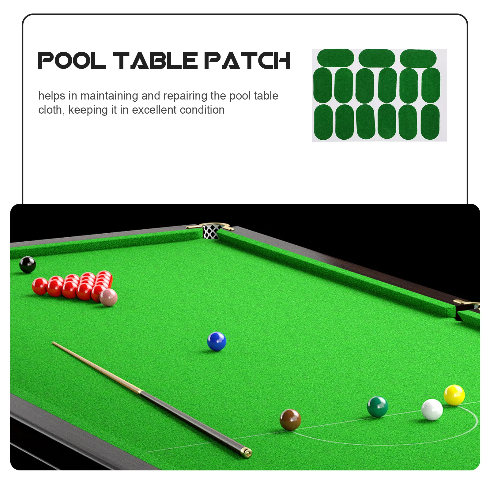 Dots Sticker Pool Repair Patch Billiard Point Stickers Table Accessory Mending Snooker