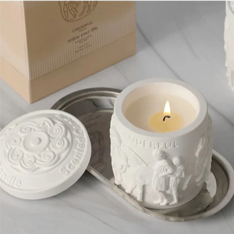 Scented Candle Gift Box, Sleep Aromatherapy Set for Bedroom, Birthday & Wedding Favor Present, Ambient Home Decor Accent