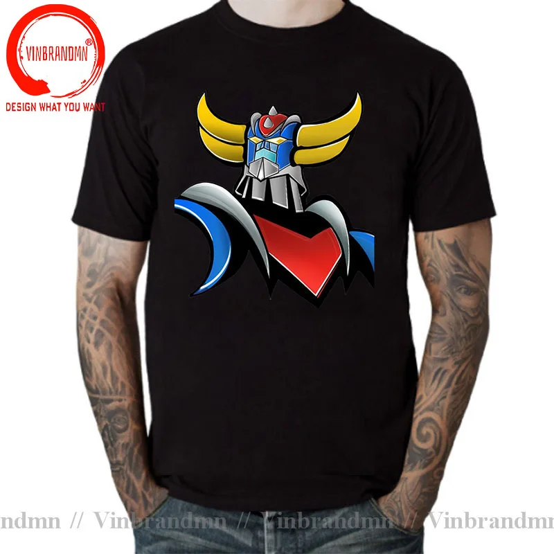 Hot Goldorak Grendizer 3D Print T Shirt Summer Men_Women O-Neck T-shirt Mazinger Z Robot Casual Fashion Pullover Unisex Clothing