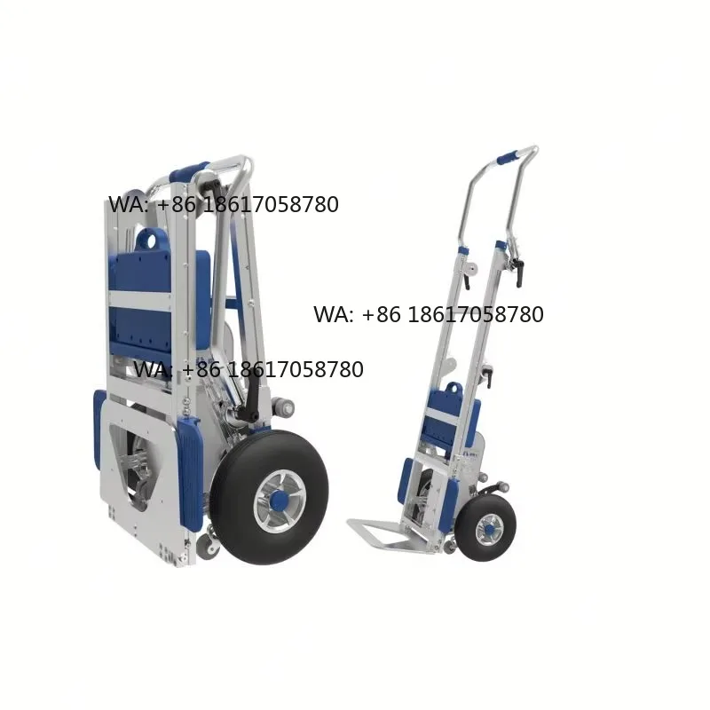For Load Climbs 170Kg Dolly Mini Electric Climber Cart Wheels Stairclimber Stairs Truck Hand Trucks Stair Climbing Trolley