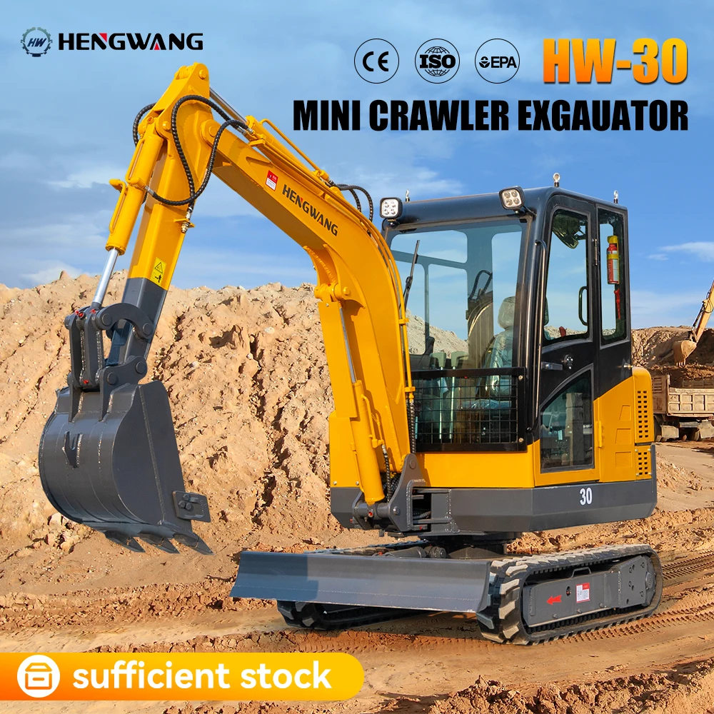 حار بيع حفارة صغيرة 3 طن حفارة مجنزرة محمل هيدروليكي حديقة استخدام محرك كوبوتا CE EPA Euro 5 مخصص في المخزون #2