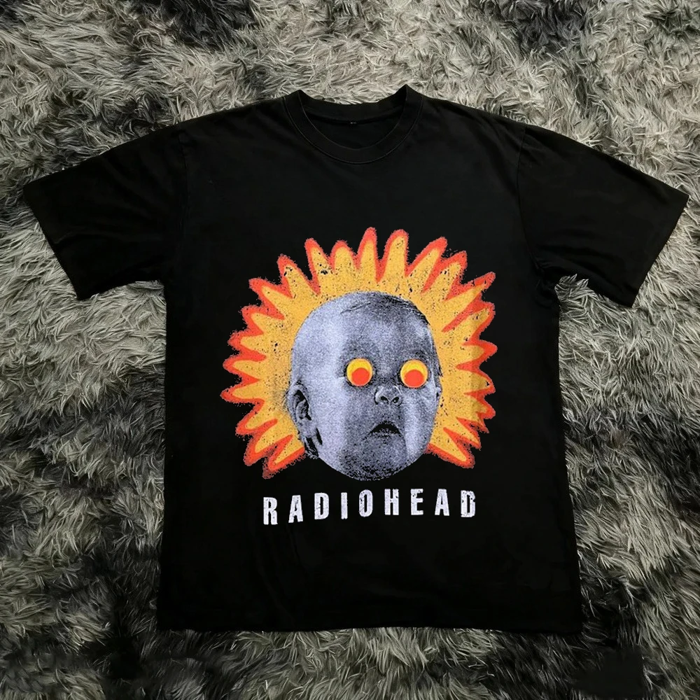Radiohead The Bend Cat Graphic - Women'S Fashion From The 90S review and price