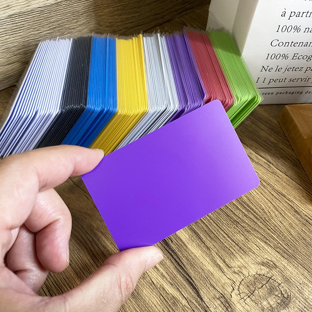 20pcs NTAG215 NFC Cards Social Business Colored Blank PVC ISO NFC Card 504 Bytes Memory Compatible with Am-ii-bo and TagMo