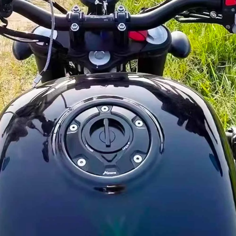 For QJMOTOR SRV600 SRV 600 Retrofitting quick-release fuel tank cap and