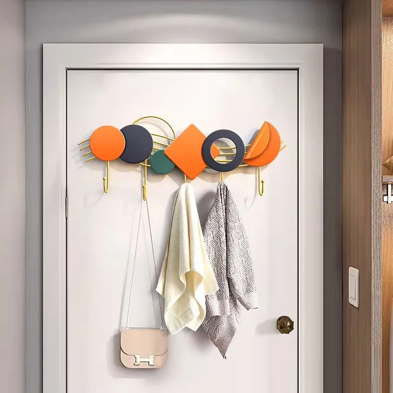 رفوف المعاطف الداخلية للفندق منظم فاخر لتوفير المساحة رفوف المعاطف البلاستيكية المعدنية الحديثة رخيصة أثاث المدخل بورت مانتو