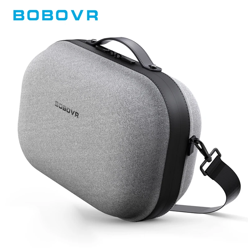 

BOBOVR C3 Carrying Case Compitable with Quest 3 S3 Pro Strap Storage Box Three Versatile Modes Desktop Stand for Tidy Workspace